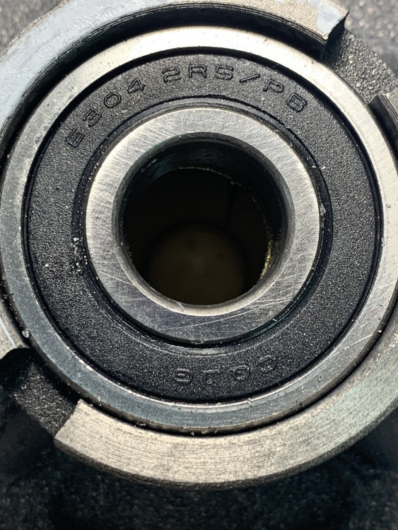 Ступица переднего колеса в сборе трицикл LF200ZH-2 158 мм