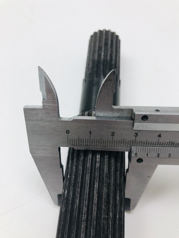 Вал снегоход Тайга тормоза голый нового образца d25мм С40601081