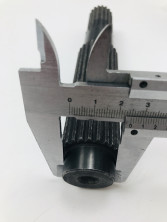 Вал снегоход Тайга тормоза голый нового образца d25мм С40601081