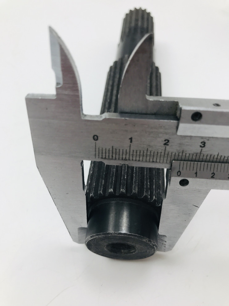 Вал снегоход Тайга тормоза голый нового образца d25мм С40601081