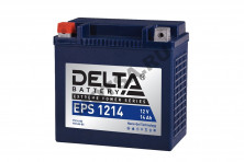 Аккумулятор 12В14Ач DELTA EPS1214 (YTX14-BS) (NANO-GEL) (прямая полярн) (149*87*144мм)