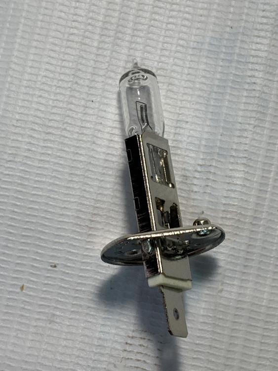 Лампа 12В 55Вт H1 фарная галоген P14.5s 1121