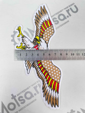 Наклейка Орёл 18х4