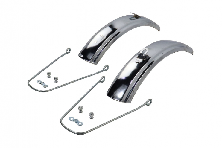 Крылья 12 хром пара щитки Х10382