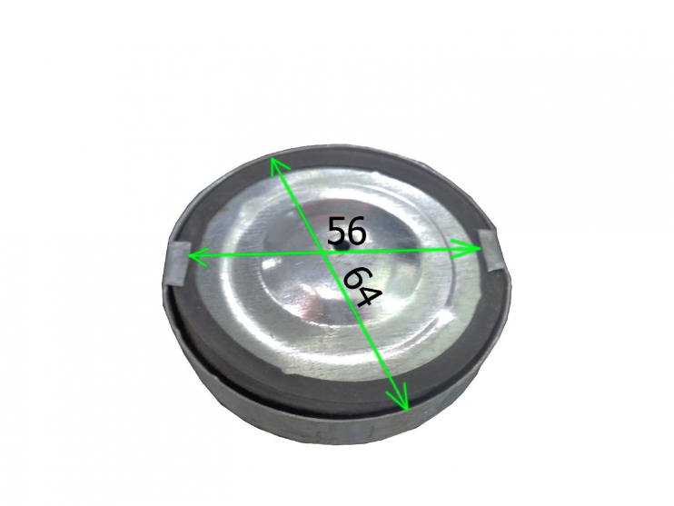 Крышка топливного бака R180-R195 металл