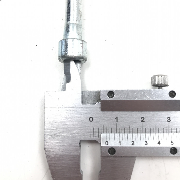 Болт выноса руля 20 Кама под шестигранник 258 мм 35 градусов D22.2 мм