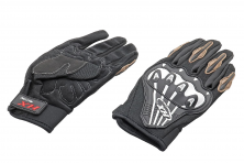 Перчатки мото pro-biker MCS-18 Black-White