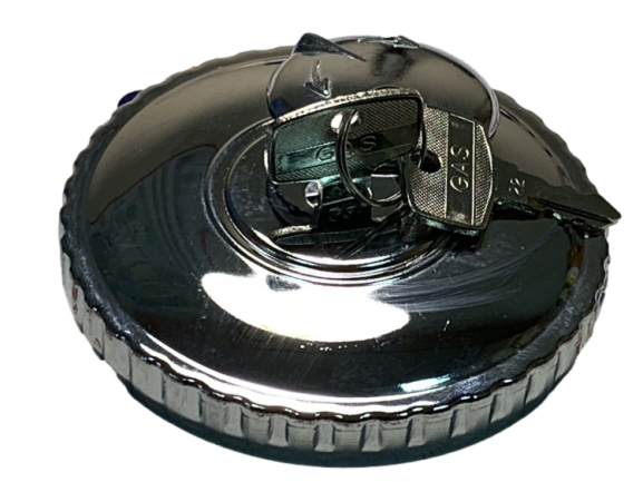 Крышка бензобака мотоцикл Ява хром с замком