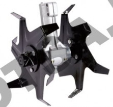 Насадка Культиватор мотокосы (9 зубов, D-26мм) тип2