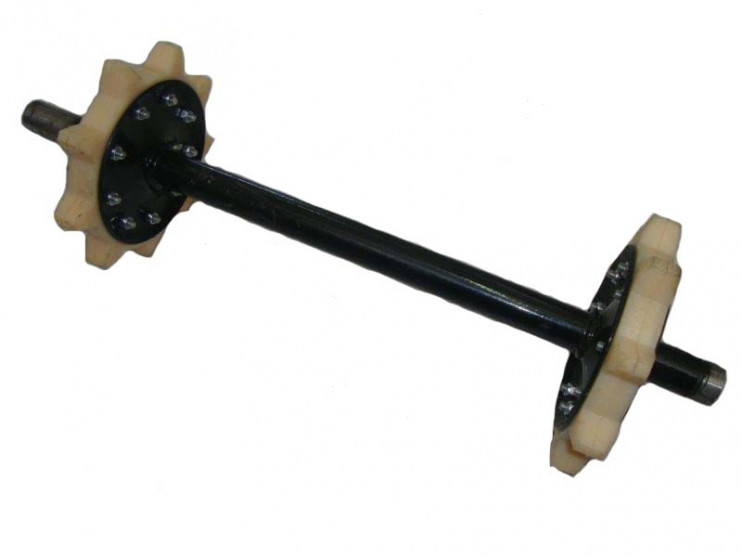 Вал ведущий мотобуксировщика Бурлак в сборе 510мм