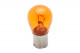 Лампа 12В 21-4Вт BAU15s смещенный цоколь оранж
