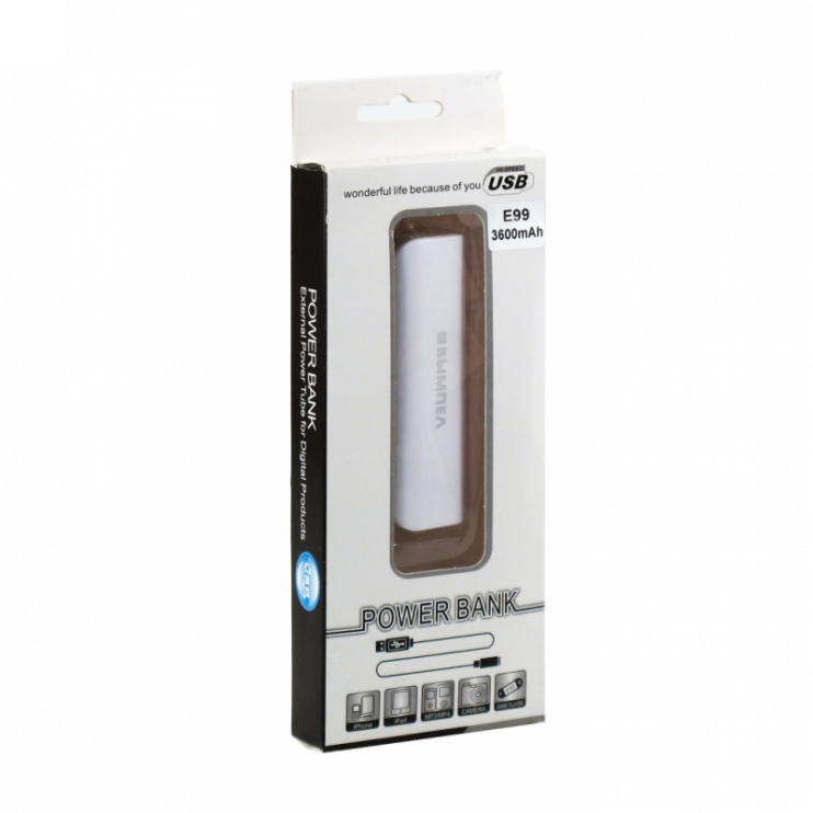 Внешний аккумулятор Е99 3600mAh