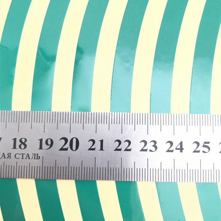 Наклейки обода на 2 колеса зелёные 12