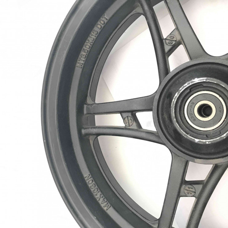 Обод 13 3.5-13 передний литой чёрный скутер