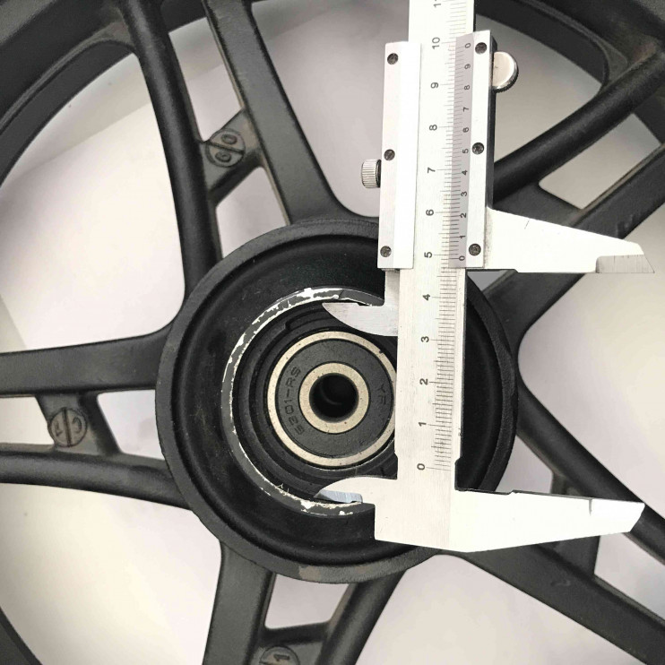 Обод 13 3.5-13 передний литой чёрный скутер