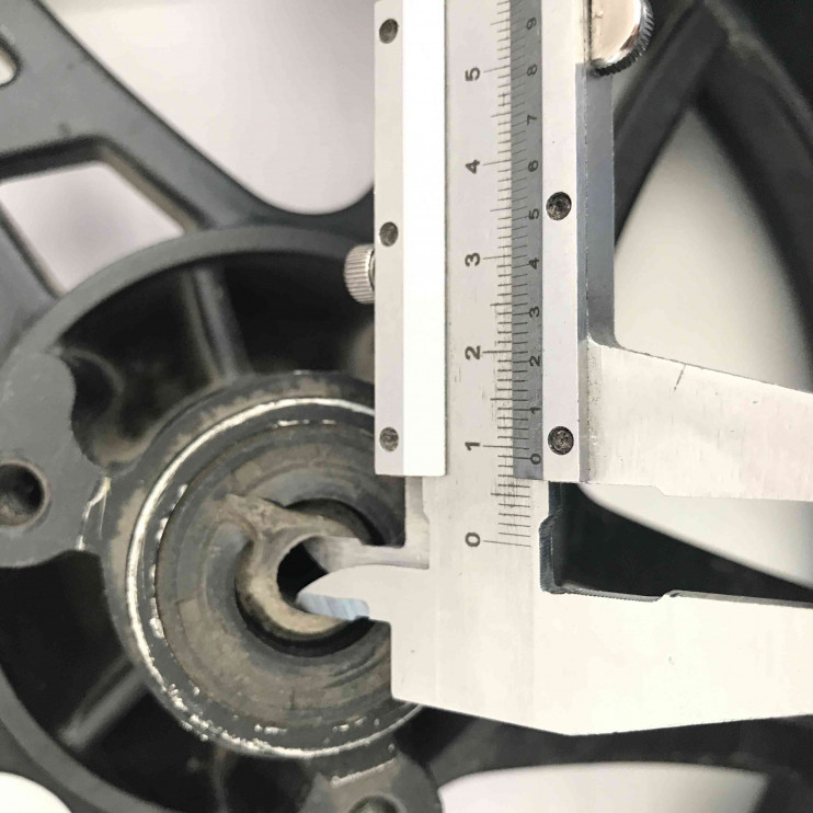 Обод 13 3.5-13 передний литой чёрный скутер