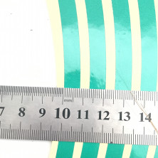 Наклейки обода на 2 колеса зелёные 13