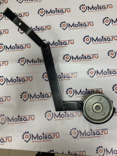 Кронштейн на шкив заднего хода Каскад в сборе с роликом