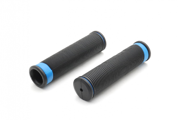 Ручки руля вело 125мм с цветной окантовкой