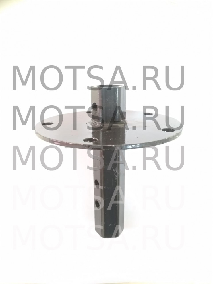 Ступица колеса мотоблок вал S24 (5отв., L=165мм, с выступом)