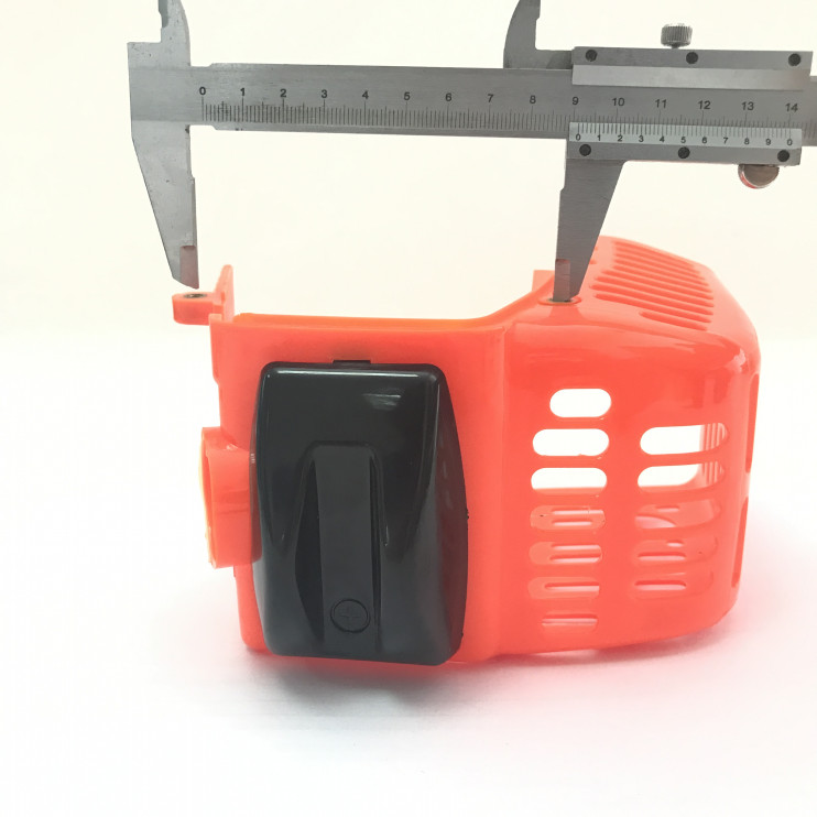 Кожух защитный цилиндра мотокосы GBC-026 дефлектор с крышкой