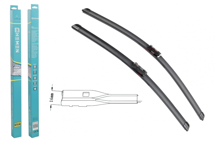 Щётки стеклоочистителя Hemen 500/600 мм HP6050B216
