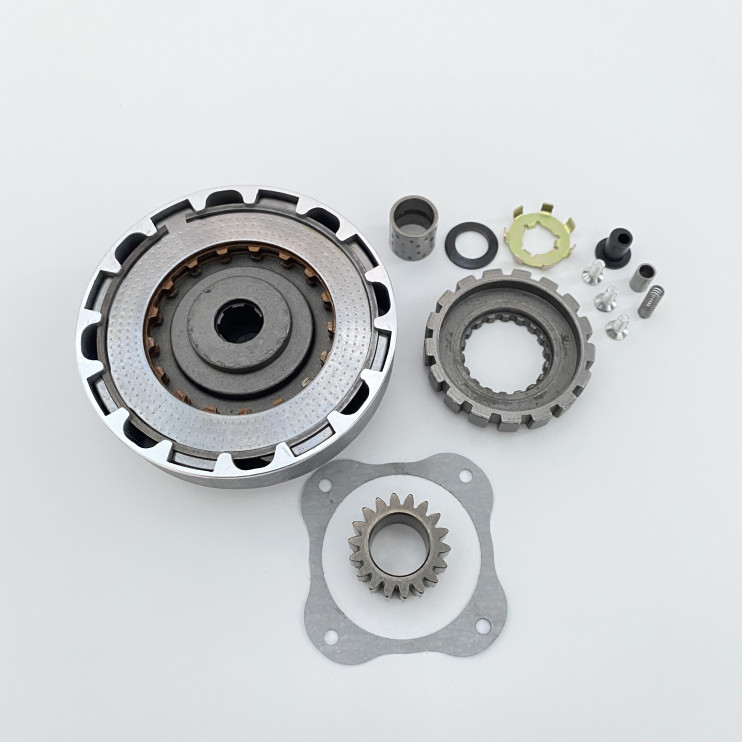 Сцепление в сборе Alpha, Delta 50-110 сс (механическое) (с шестерней 18 зубов)