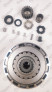 Сцепление в сборе Alpha, Delta 50-110 сс (механическое) (с шестерней 18 зубов)