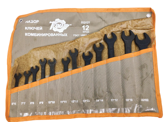 Набор ключей 12шт 6-22мм сумка 513121-ТМ