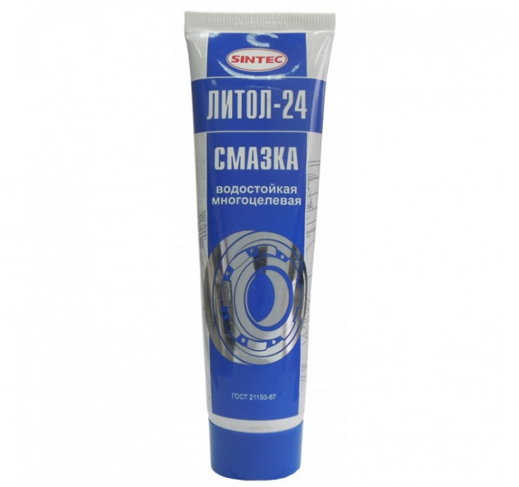 Смазка Литол-24 100 гр. SINTEC в тубе