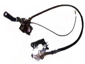 Гидравлика в сборе скутер FT50QT-4 4A 2 скобы левая