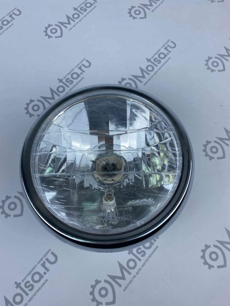 Фара мотоцикл Иж Урал круглая пластмасса