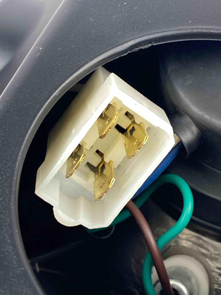 Фара мотоцикл Иж Урал круглая пластмасса