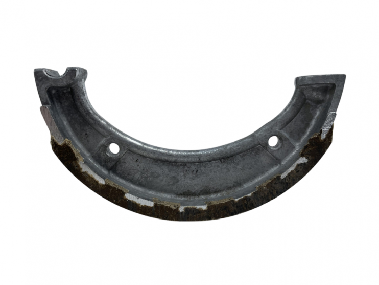 Колодка мотоцикл Иж тормозная задняя литая