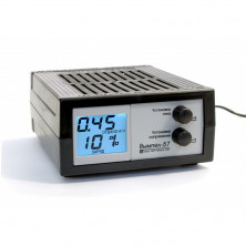 Зарядное устройство ВЫМПЕЛ-57 (автомат,0-20А, 7,4-18В, сегментный ЖК индикатор)