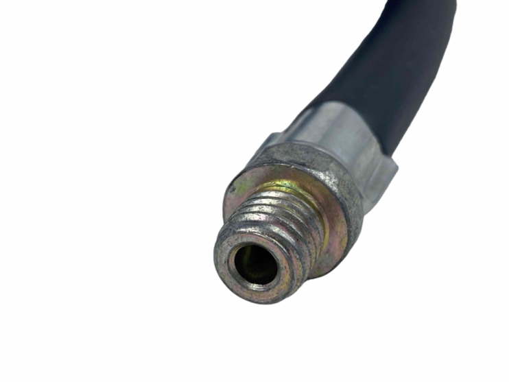 Шланг насоса резиновый с алюминиевым наконечником и клапаном