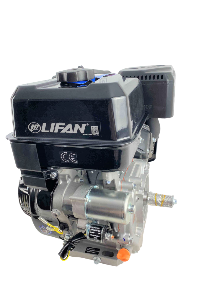 Двигатель Lifan 20 л.с. 192F-2T-D KP460 с катушкой вал 25 мм