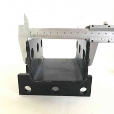 Сцепка мотоблок Каскад, Ока, Нева, Forza задняя кубик (кронштейн регулятора глубины)