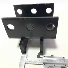 Сцепка мотоблок Каскад, Ока, Нева, Forza задняя кубик (кронштейн регулятора глубины)