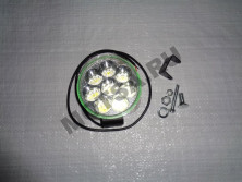 Фара светодиодная круглая 12V-80V