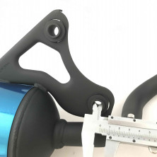 Глушитель скутер Honda Dio AF34/35 (чёрный)