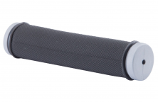 Ручки руля вело 130мм мелкая точка черные