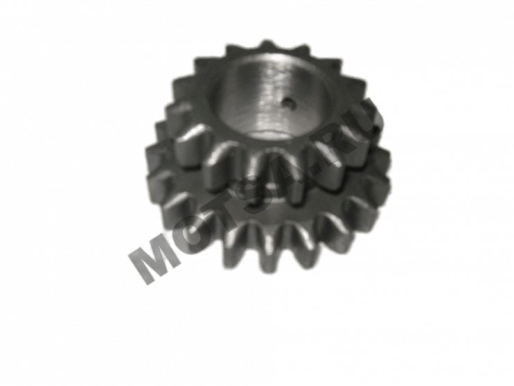Шестерня вала заднего хода КПП (двойная) 15/20 зубов SR1Z-135Е