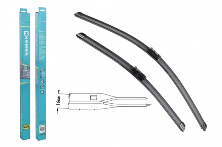 Щётки стеклоочистителя Hemen 450/650 мм HP6545B216