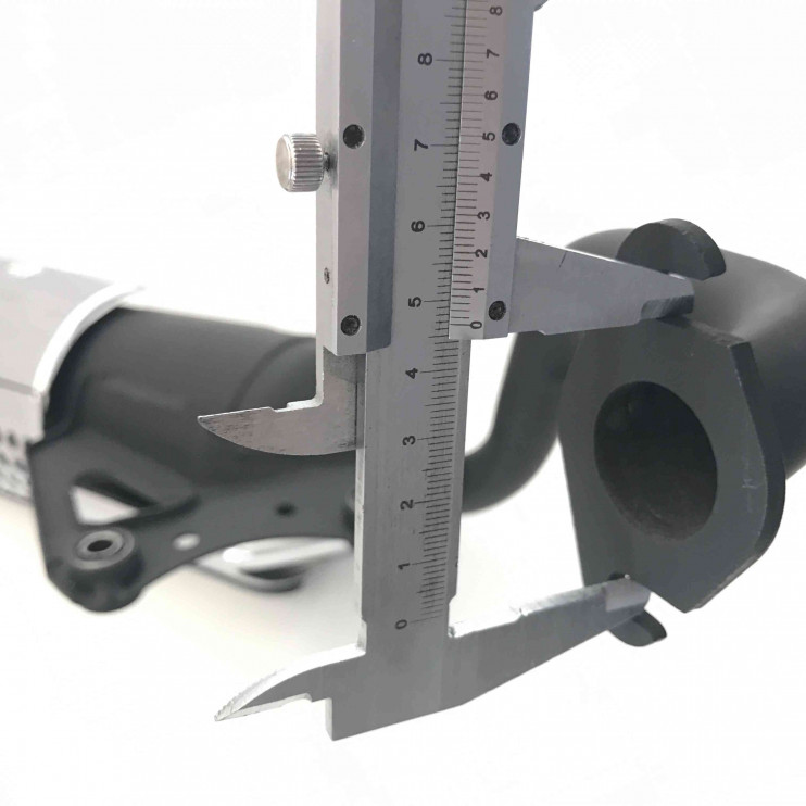 Глушитель скутер Honda Dio AF34/35 ZX50 (хром)