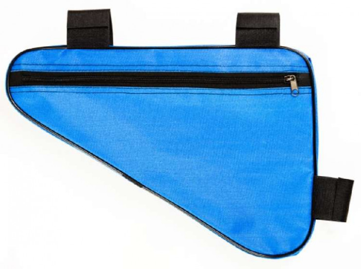 Сумка Вело на раму 35-24-8 Оксфорд-синяя 1 карман