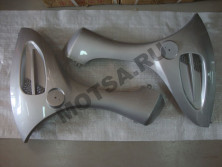 Облицовка передняя боковая Racer Sagita 2/3 серебро