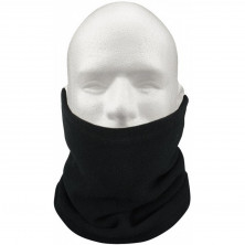 Шарф-снуд черный (шарф, маска для лица, шапочка) (26х30см) (до -10)