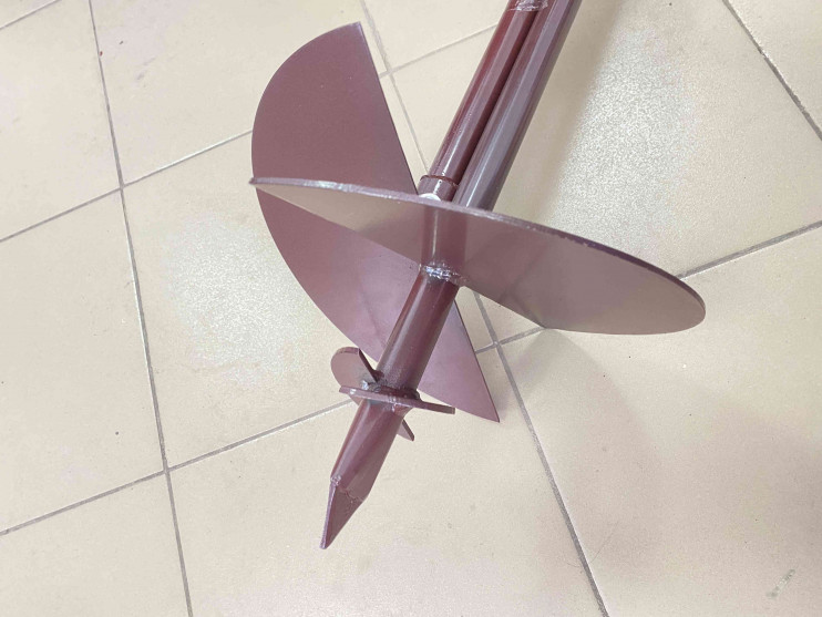 Бур ручной для земляных  работ (D 300мм, L-1900мм)