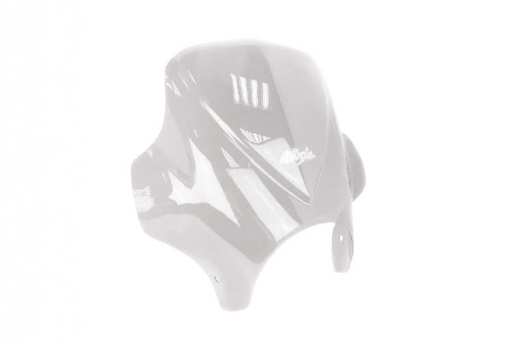 Щиток ветровой 25 оргстекло Ninja большой кокошник прозрачный